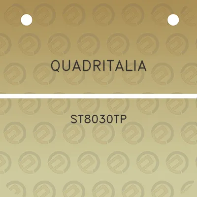 quadritalia-st8030tp