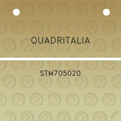 quadritalia-stm705020