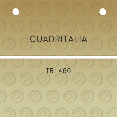 quadritalia-tb1460