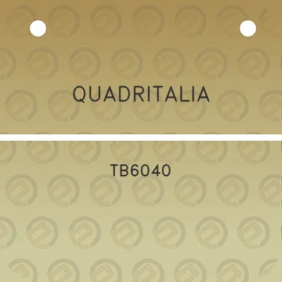 quadritalia-tb6040