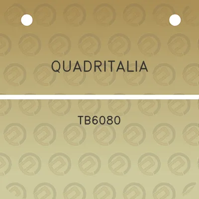 quadritalia-tb6080