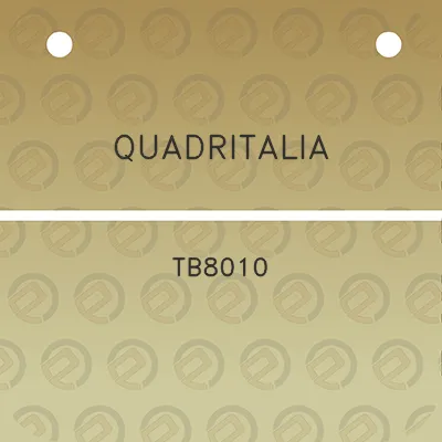 quadritalia-tb8010