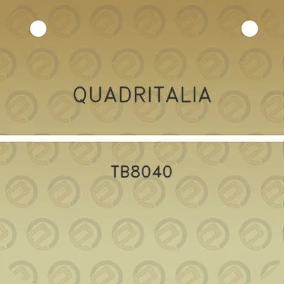 quadritalia-tb8040