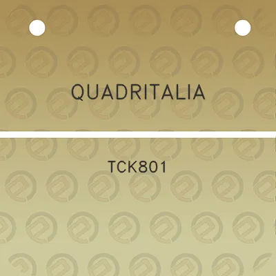 quadritalia-tck801