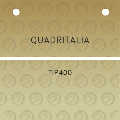 quadritalia-tip400