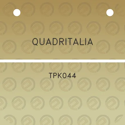 quadritalia-tpk044