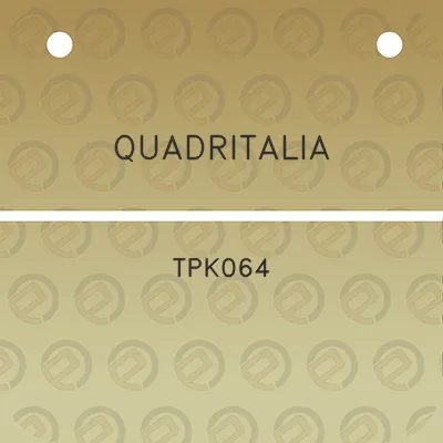 quadritalia-tpk064