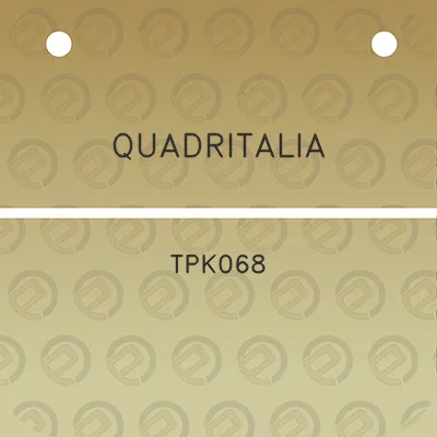 quadritalia-tpk068