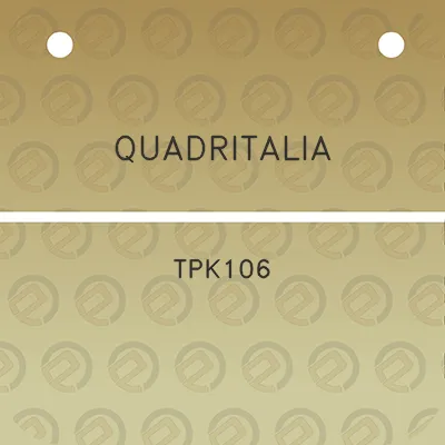 quadritalia-tpk106