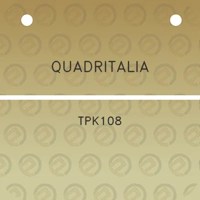 quadritalia-tpk108