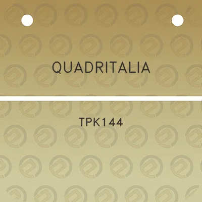 quadritalia-tpk144