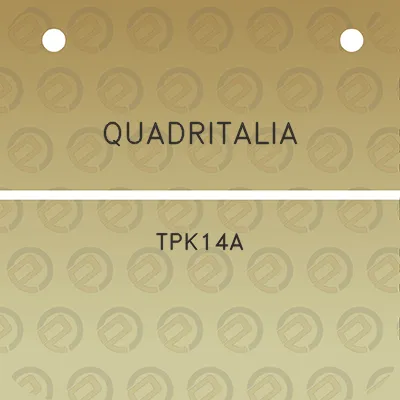 quadritalia-tpk14a