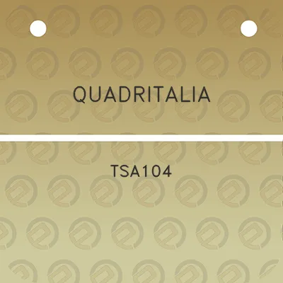 quadritalia-tsa104