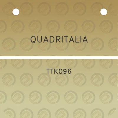 quadritalia-ttk096