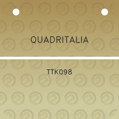 quadritalia-ttk098