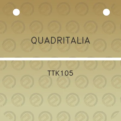 quadritalia-ttk105