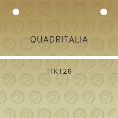 quadritalia-ttk126