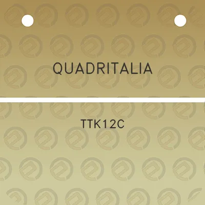 quadritalia-ttk12c