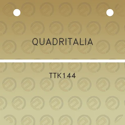 quadritalia-ttk144