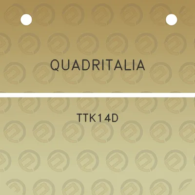 quadritalia-ttk14d