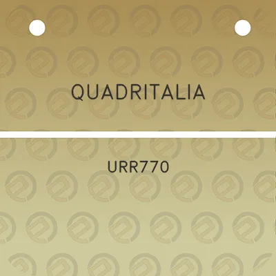 quadritalia-urr770