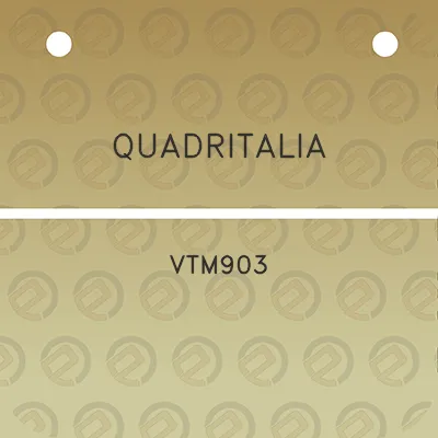 quadritalia-vtm903