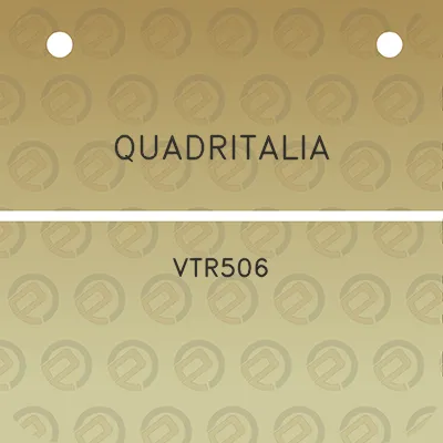 quadritalia-vtr506