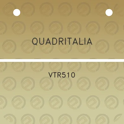 quadritalia-vtr510