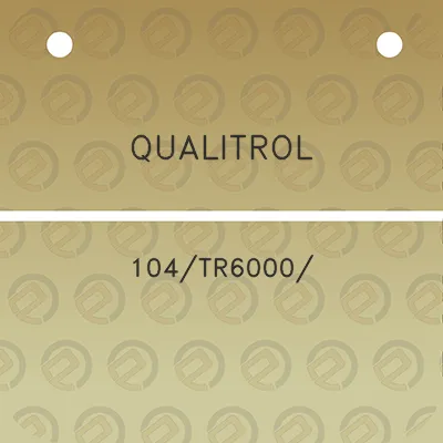 qualitrol-104tr6000