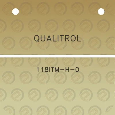 qualitrol-118itm-h-0