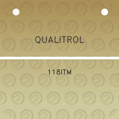 qualitrol-118itm