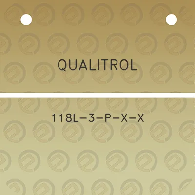 qualitrol-118l-3-p-x-x