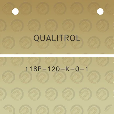 qualitrol-118p-120-k-0-1