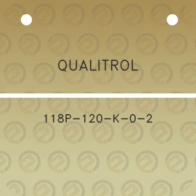 qualitrol-118p-120-k-0-2