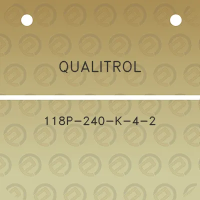 qualitrol-118p-240-k-4-2