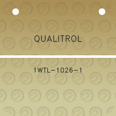 qualitrol-1wtl-1026-1