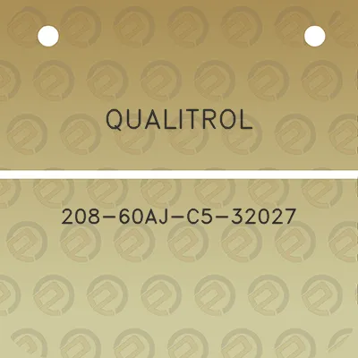 qualitrol-208-60aj-c5-32027