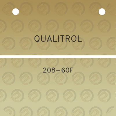 qualitrol-208-60f