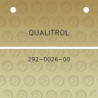 qualitrol-292-0026-00