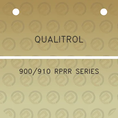 qualitrol-900910-rprr-series