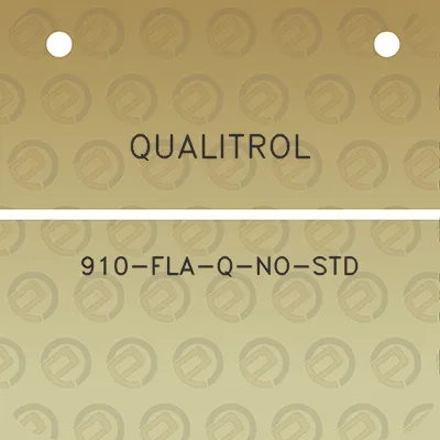 qualitrol-910-fla-q-no-std