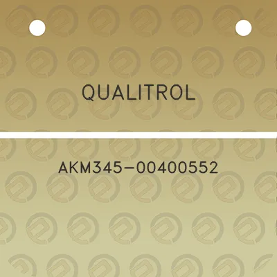 qualitrol-akm345-00400552