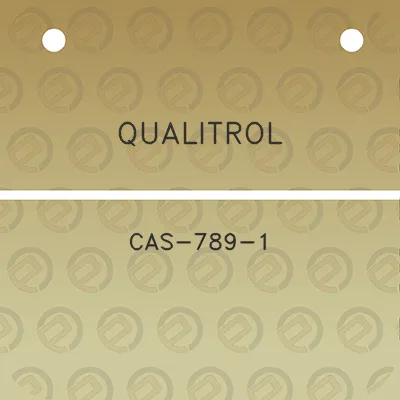 qualitrol-cas-789-1