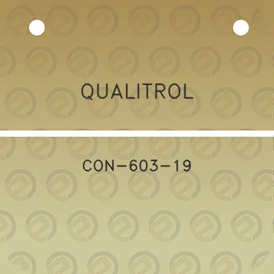 qualitrol-con-603-19