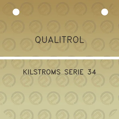 qualitrol-kilstroms-serie-34