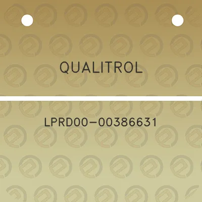 qualitrol-lprd00-00386631