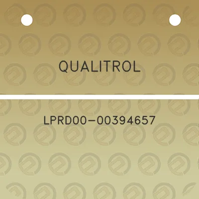 qualitrol-lprd00-00394657