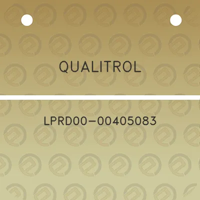 qualitrol-lprd00-00405083