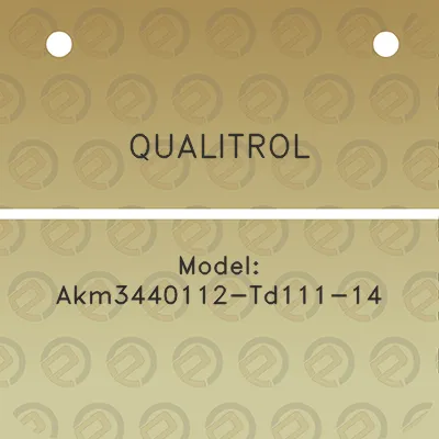 qualitrol-model-akm3440112-td111-14