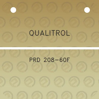 qualitrol-prd-208-60f